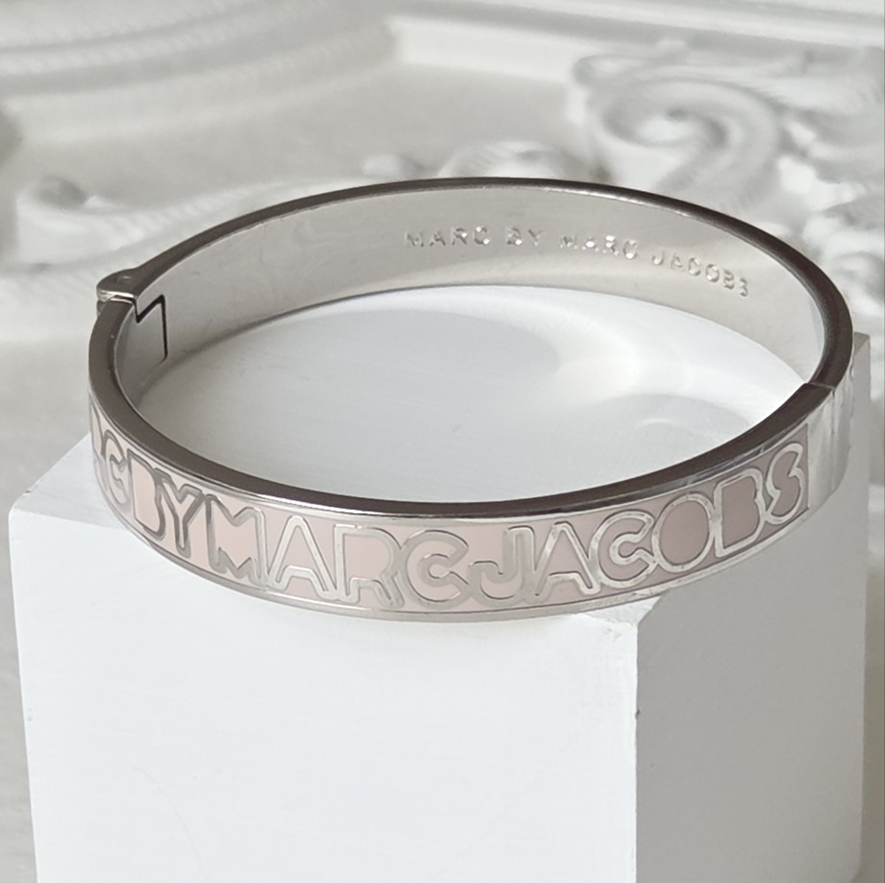 Marc Jacobs Silver Bangle Bracelet